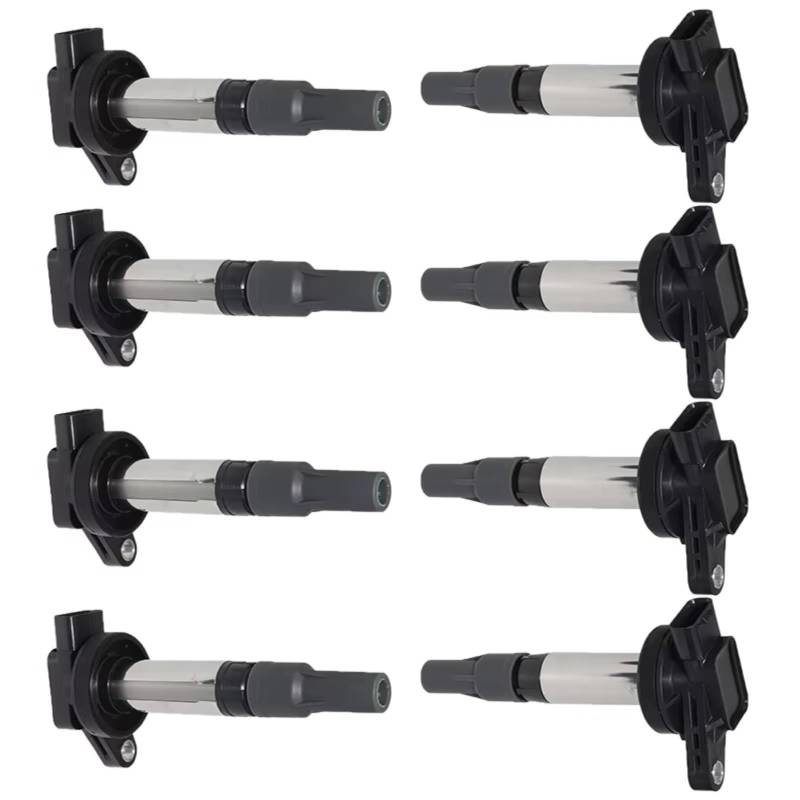 SZYNBQ Kerzenschachtzündspule Kompatibel Mit Land Für Range Für Rover Für III L322 4.4 4.2 4x4 2005 2006 2007 2008 2009 2010 2011 2012 8 Stück Autozündspulen 4744015 von SZYNBQ