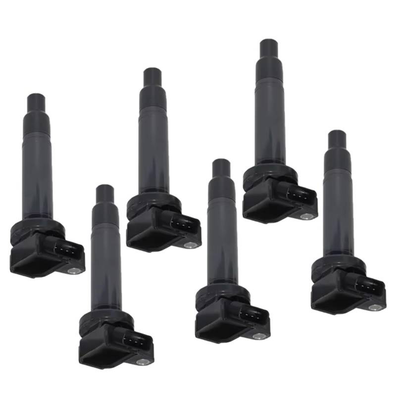 SZYNBQ Kerzenschachtzündspule Kompatibel Mit Toyota Für Verossa 2000 2001 2002 2003; Für Altezza 1999 2000 2001 2002 2003 2004 2005; 6 Stück Autozündspulen 9091902249 von SZYNBQ