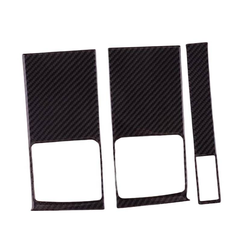 SZYNBQ Luftauslass Abdeckung Kompatibel Mit CRV 2007 2008 2009 2010 2011, Auto-Innenkonsole, Mittelauslass, Lüftungsschlitze, A/C-Abdeckung, Karbonfaser-Zier-Dekor-Set von SZYNBQ