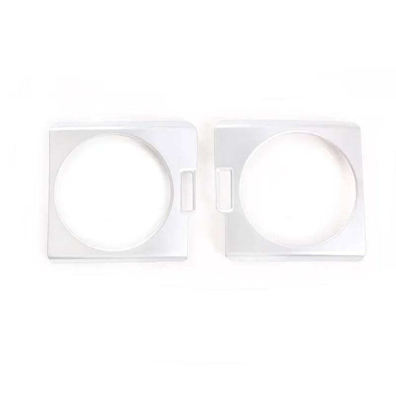 SZYNBQ Luftauslass Abdeckung Kompatibel Mit Land Für Rover Für Discovery 3 2004 2005 2006 2007 2008 2009 Auto-Modifikation Armaturenbrett Air Vent Outlet Cover Trim Aufkleber von SZYNBQ