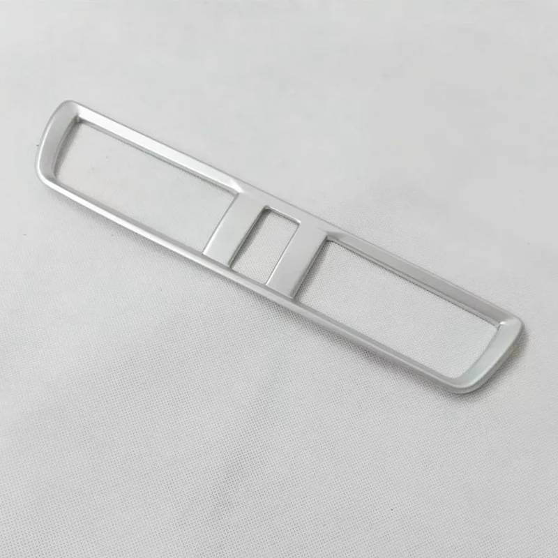 SZYNBQ Luftauslass Abdeckung Kompatibel Mit Mazda 3 Für Axela 2017 2018 Limousine Fließheck Auto-Innenraum Mittelklimaanlage AC Outlet Vent Cover Trim Aufkleber(Silver) von SZYNBQ