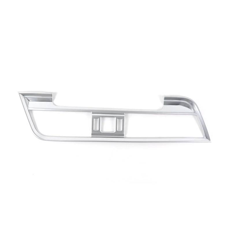 SZYNBQ Luftauslass Abdeckung Kompatibel Mit Q5 GJ 2018 2019 2020 2021 2022 LHD Auto Styling Interieur Zubehör Mittelkonsole Klimaanlage Auslass Rahmen Dekoration Abdeckung(Silver) von SZYNBQ