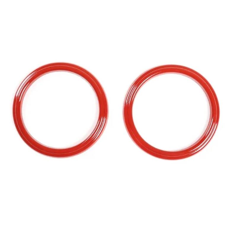 SZYNBQ Luftauslass Abdeckung Kompatibel Mit Toyota 86 2012 2013 2014 2015 2016 2017 2018 2019 2020 Auto-Innenraum-Armaturenbrett-Seitenlüftungs-Dekorationsring-Abdeckung(3) von SZYNBQ