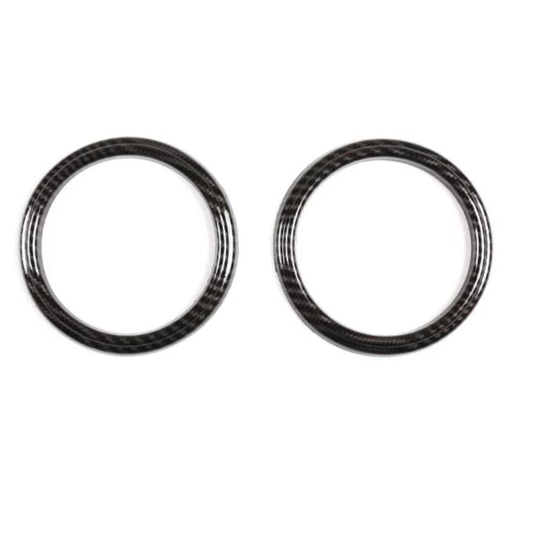SZYNBQ Luftauslass Abdeckung Kompatibel Mit Toyota 86 2012 2013 2014 2015 2016 2017 2018 2019 2020 Auto-Innenraum-Armaturenbrett-Seitenlüftungs-Dekorationsring-Abdeckung(4) von SZYNBQ