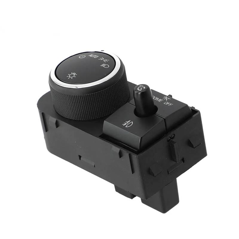 SZYNBQ Scheinwerfer Nebel Lampe Schalter Kompatibel Mit Chevrolet Für Avalanche Für Tahoe 2007 2008 2009 2010 2011 2012 2013 Auto-Scheinwerfer-Kopf-Nebelscheinwerfer-Steuerschalter 25858705 von SZYNBQ