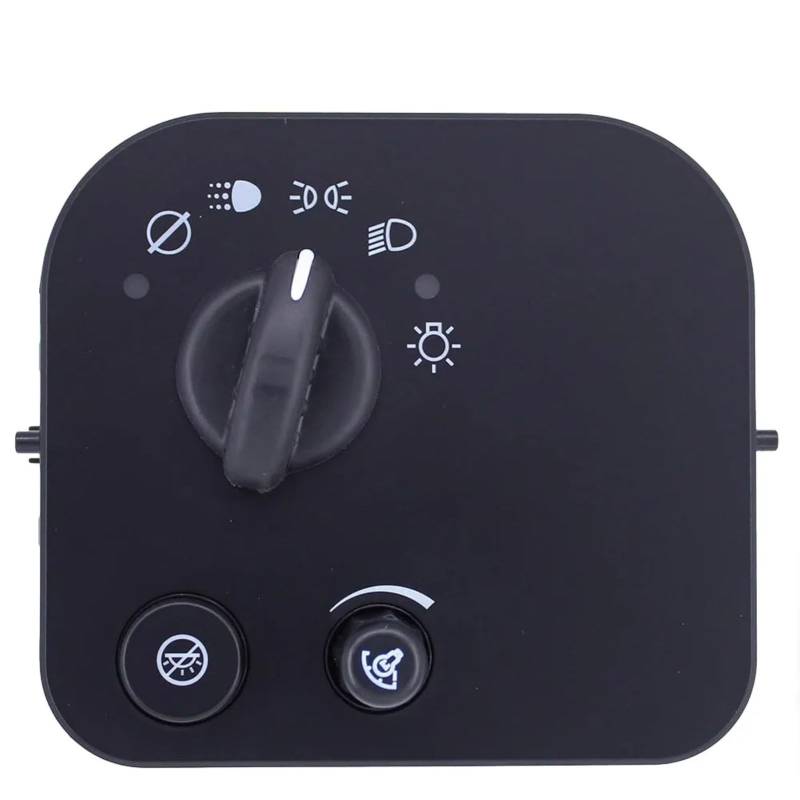 SZYNBQ Scheinwerfer Nebel Lampe Schalter Kompatibel Mit Chevrolet Für Für Trailblazer 2003 2004 2005 2006 2007 2008 2009 Auto-Scheinwerferschalter Dimmerschalter Steuertaste 10372953 von SZYNBQ