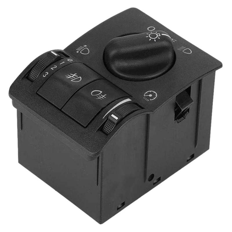 SZYNBQ Scheinwerfer Nebel Lampe Schalter Kompatibel Mit Opel Für Zafira A 1999 2000 2001 2002 2003 2004 2005 Auto-Scheinwerferschalter Nebelscheinwerfer-Steuerschalter Zubehörteile 90437440 von SZYNBQ
