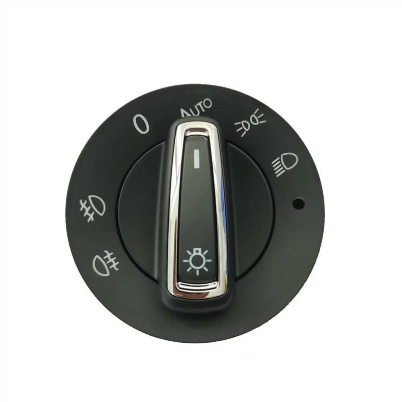 SZYNBQ Scheinwerfer Nebel Lampe Schalter Kompatibel Mit Skoda Für Octavia A7 2015 2016 Autoscheinwerfer Nebelscheinwerfer Lampensteuerschalter 5GG941431D(MQB) von SZYNBQ