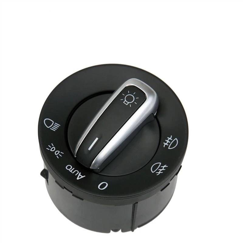 SZYNBQ Scheinwerfer Nebel Lampe Schalter Kompatibel Mit VW Für Caddy 2004–2008 Für Tiguan 2008–2012 Für Touran 2003–2010 Auto-Scheinwerfer-Nebelscheinwerfer-Lampen-Steuerschalter 10 Pins 5ND941431B von SZYNBQ