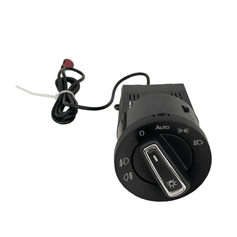 SZYNBQ Scheinwerfer Nebel Lampe Schalter Kompatibel Mit VW Für Golf 1998–2013 Für J&etta Für Bora 1999–2016 Auto-Scheinwerfer-Nebelscheinwerfer-Lampen-Steuerschalter 1C0941531 3BD941531 von SZYNBQ