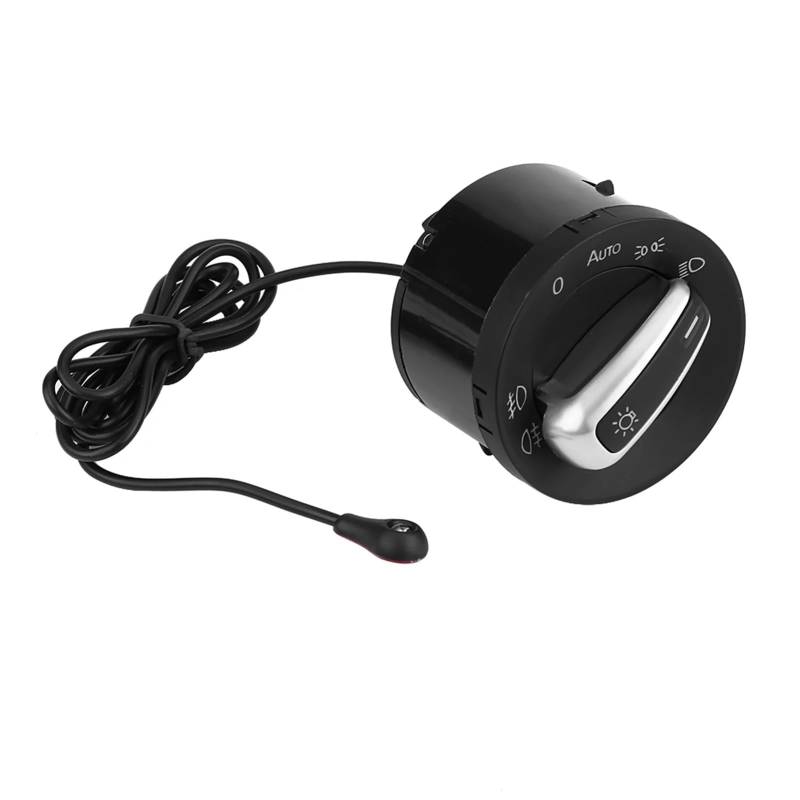 SZYNBQ Scheinwerfer Nebel Lampe Schalter Kompatibel Mit VW Für Golf MK5 MK6 2004–2013, Auto-Scheinwerferschalter, Auto-Scheinwerfer-Lampen-Steuerschalter, Lichtsensor-Modul 5ND941431B von SZYNBQ