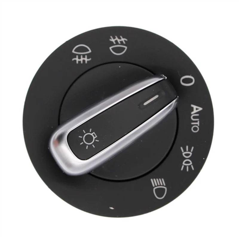 SZYNBQ Scheinwerfer Nebel Lampe Schalter Kompatibel Mit VW Für Golf Plus 2003-2012 Für Cc 2008-2014 Für Touran 2003-2011 Scheinwerfer Nebelscheinwerfer Lampensteuerschalter 5ND941431B von SZYNBQ
