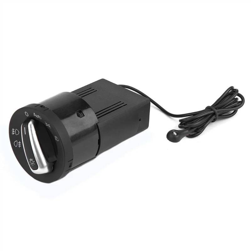 SZYNBQ Scheinwerfer Nebel Lampe Schalter Kompatibel Mit VW Für Passat 1997-2016 Für Beetle 1999-2010 Autoscheinwerfer Nebelscheinwerfer Lampensteuerschalter 3BD941531 von SZYNBQ