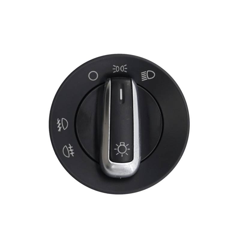 SZYNBQ Scheinwerfer Nebel Lampe Schalter Kompatibel Mit VW Für Passat B5 B5.5 1997–2005 Für Beetle 1999–2010 Auto-Scheinwerfer-Nebelscheinwerfer-Lampen-Steuerschalter Scheinwerferschalter 3BD941531 von SZYNBQ