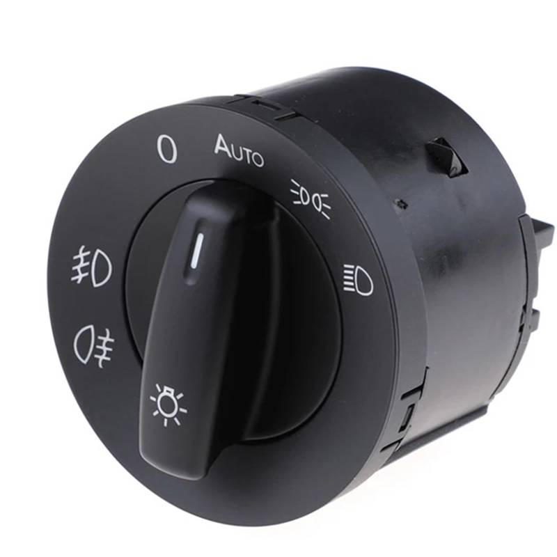 SZYNBQ Scheinwerfer Nebel Lampe Schalter Kompatibel Mit VW Für Passat Für Tiguan Für Touran Scheinwerfer Nebelscheinwerferschalter Lichtsensormodul Automatikschalter 1K0941431BN 1K0941431 von SZYNBQ