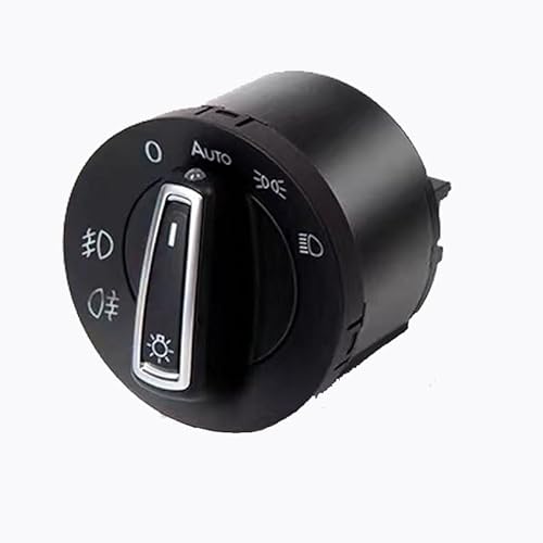 SZYNBQ Scheinwerfer Nebel Lampe Schalter Kompatibel Mit VW Für Polo Für Caddy 2003 2004 2005 2006 2007 2008 2009 2010–2017 2018 2019 2020 Auto-Scheinwerferschalter 3BD941531A 3C8941431A(Size 10pin) von SZYNBQ
