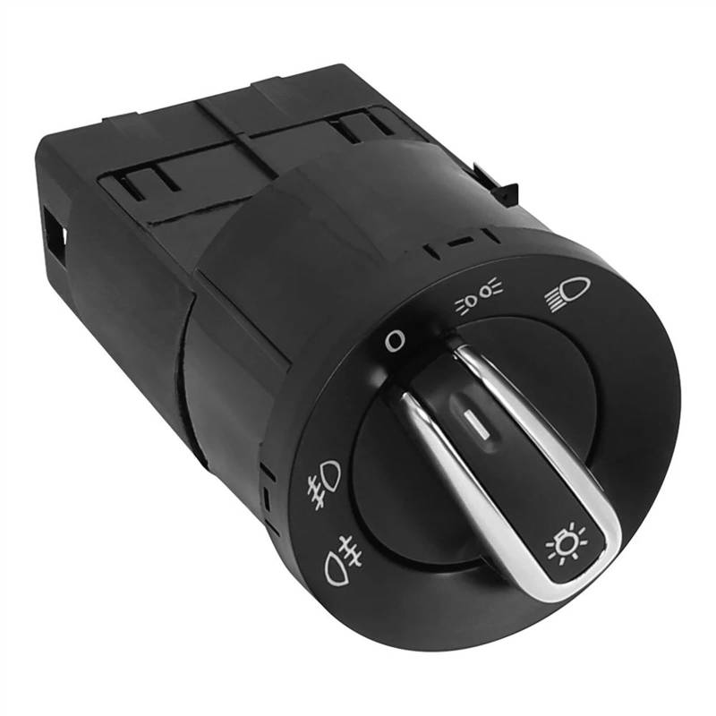 SZYNBQ Scheinwerfer Nebel Lampe Schalter Kompatibel Mit Vw Für Golf Für J&etta Für Bora Mk4 1998-2005 Auto Scheinwerfer Nebel Licht Lampe Control Schalter Scheinwerfer Schalter 33D941531 von SZYNBQ