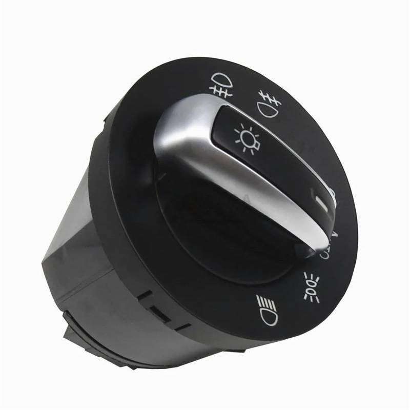 SZYNBQ Scheinwerfer Nebel Lampe Schalter Kompatibel Mit Vw Für Golf Plus 2005–2013 Für Passat B6 2006–2011 Für Rabbit 2006–2009 Auto-Scheinwerfer-Nebelscheinwerfer-Lampen-Steuerschalter 5ND941431B von SZYNBQ