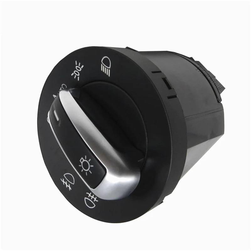 SZYNBQ Scheinwerfer Nebel Lampe Schalter Kompatibel Mit Vw Für Tiguan 2008–2013 Für Scirocco 2009–2013 Für Caddy 2004–2011 Auto-Scheinwerfer-Nebelscheinwerfer-Lampen-Steuerschalter 5ND941431B von SZYNBQ