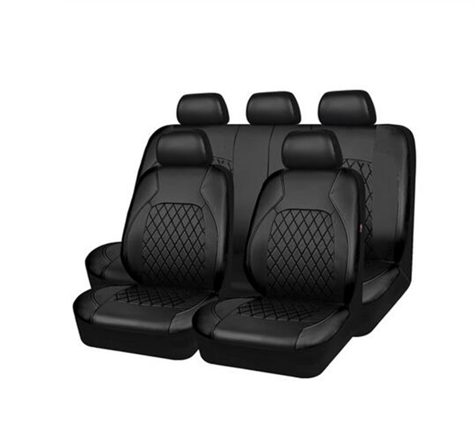 SZYNBQ Sitzschoner 1 Set Autositzbezug, Kompletter Satz, Atmungsaktives PU-Fahrzeugsitz-Mad-Pad, Universell Passend Für Die Meisten Autozubehör-Innenräume(color1) von SZYNBQ