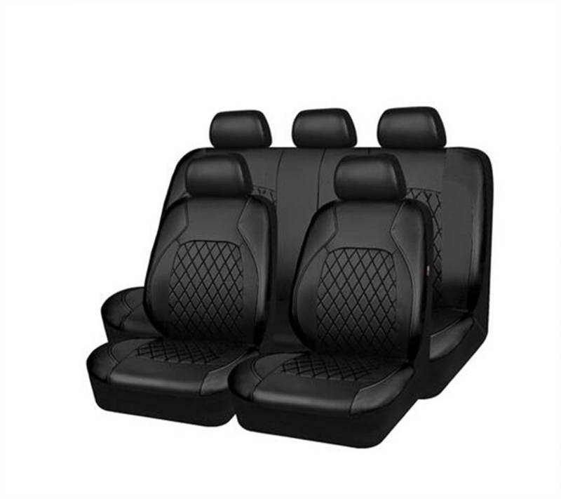 SZYNBQ Sitzschoner 1 Set Autositzbezug, Kompletter Satz, Atmungsaktives PU-Fahrzeugsitz-Mad-Pad, Universell Passend Für Die Meisten Autozubehör-Innenräume(color1) von SZYNBQ