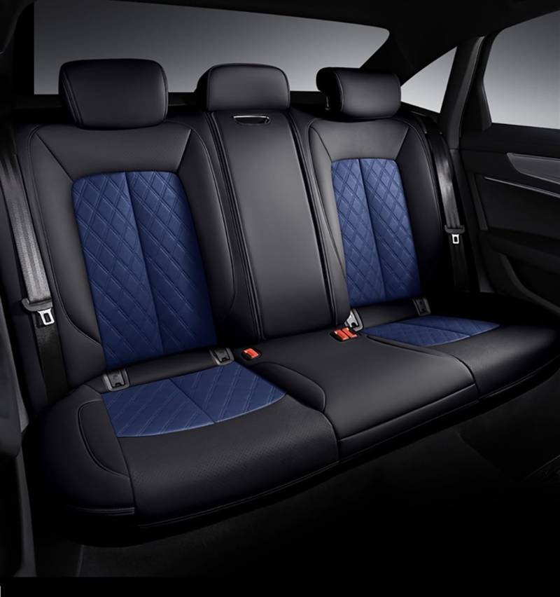 SZYNBQ Sitzschoner Kompatibel Mit A4 B9 Für Avant A5 Für Sportback Tt Mk2 Q3 A6 C5 A3 8l 8p Q2 Q5 Q7 A1 Autositzbezugschutz Four Seasons Seat(2,3pcs) von SZYNBQ