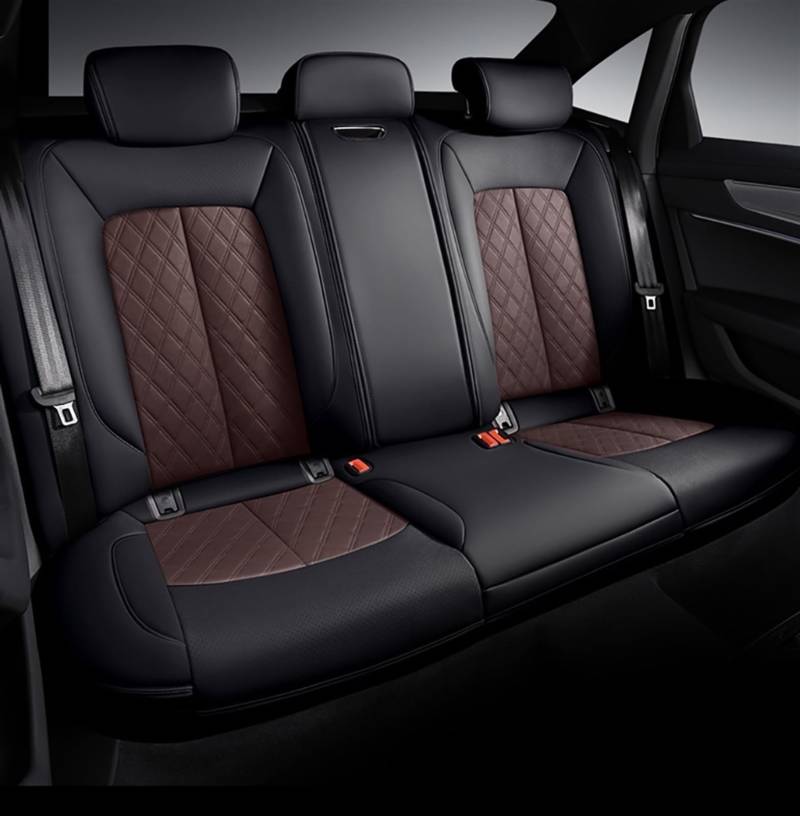 SZYNBQ Sitzschoner Kompatibel Mit A4 B9 Für Avant A5 Für Sportback Tt Mk2 Q3 A6 C5 A3 8l 8p Q2 Q5 Q7 A1 Autositzbezugschutz Four Seasons Seat(3,3pcs) von SZYNBQ