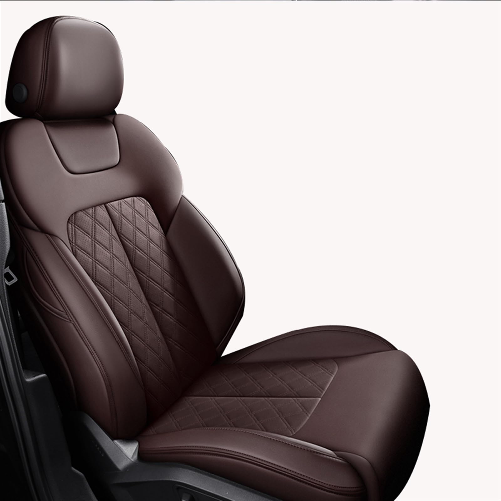 SZYNBQ Sitzschoner Kompatibel Mit A4 B9 Für Avant A5 Für Sportback Tt Mk2 Q3 A6 C5 A3 8l 8p Q2 Q5 Q7 A1 Autositzbezugschutz Four Seasons Seat(6,1pcs) von SZYNBQ