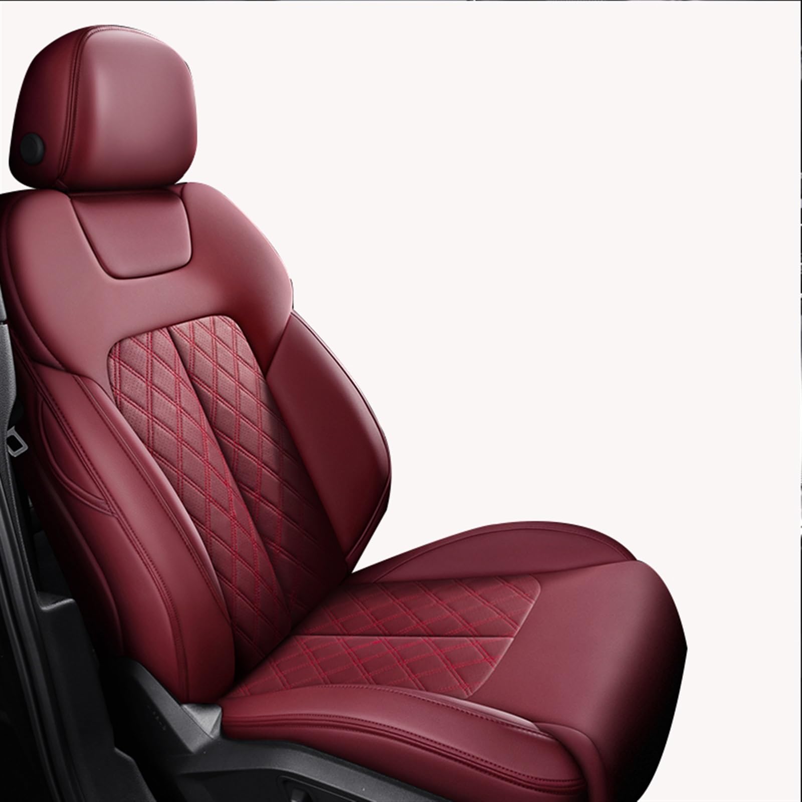SZYNBQ Sitzschoner Kompatibel Mit A4 B9 Für Avant A5 Für Sportback Tt Mk2 Q3 A6 C5 A3 8l 8p Q2 Q5 Q7 A1 Autositzbezugschutz Four Seasons Seat(8,1pcs) von SZYNBQ