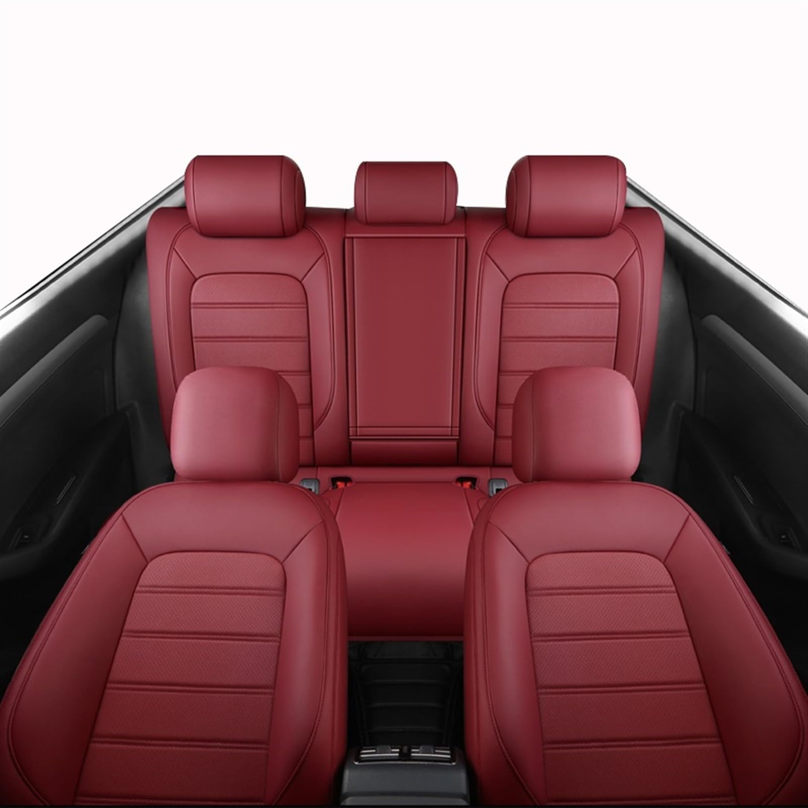 SZYNBQ Sitzschoner Kompatibel Mit Cayenne 996, Für Macan Für Boxster, Wasserfester Antifouling-Sitzbezug(color1,3pcs) von SZYNBQ