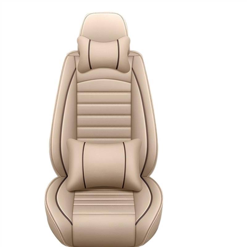 SZYNBQ Sitzschoner Kompatibel Mit Citroen C5 C2 C3-XR C3 C4 C6 C8 DS3 DS5 DS7 DS4 Auto Verschleißfester Sitzbezugschutz Four Seasons Sitzbezug(Bring Pillow,color1) von SZYNBQ