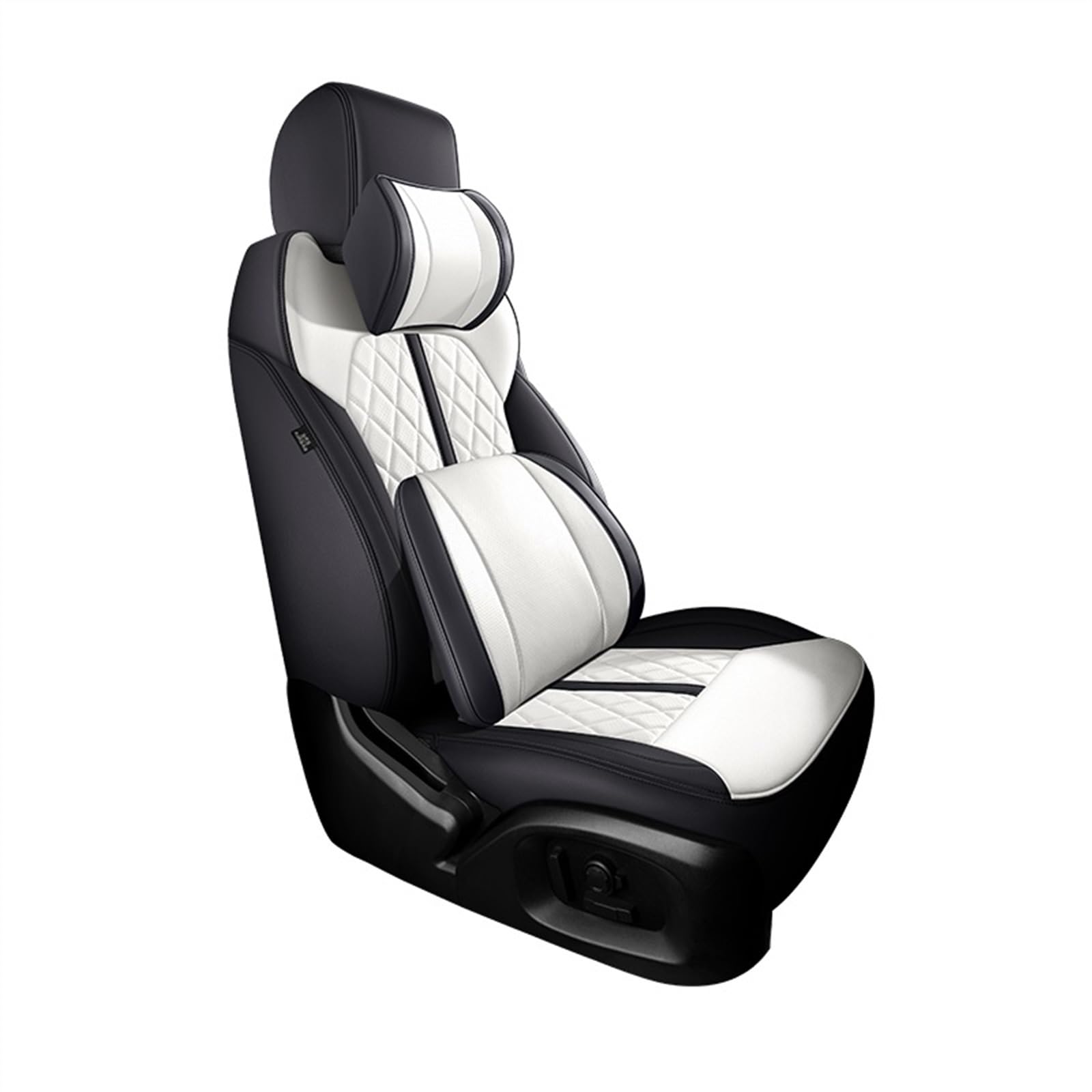 SZYNBQ Sitzschoner Kompatibel Mit FIAT 500 2011 2012, Auto-Innensitzbezug-Schutz, Vier Jahreszeiten-Sitzbezug, Waschbar(B,2) von SZYNBQ