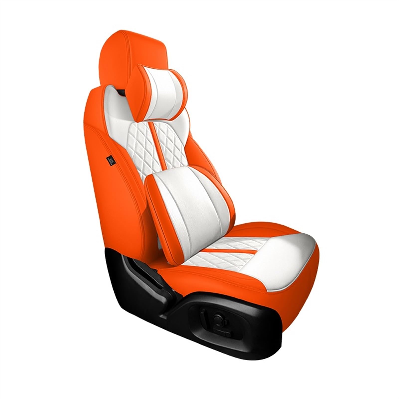 SZYNBQ Sitzschoner Kompatibel Mit FIAT 500 2011 2012, Auto-Innensitzbezug-Schutz, Vier Jahreszeiten-Sitzbezug, Waschbar(B,3) von SZYNBQ
