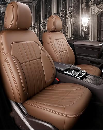 SZYNBQ Sitzschoner Kompatibel Mit Mercedes Für Benz W204 W205 W211 W203 W246 Autozubehör Sitzbezugschutz 5 Sitze Four Seasons Sitzbezug(4) von SZYNBQ