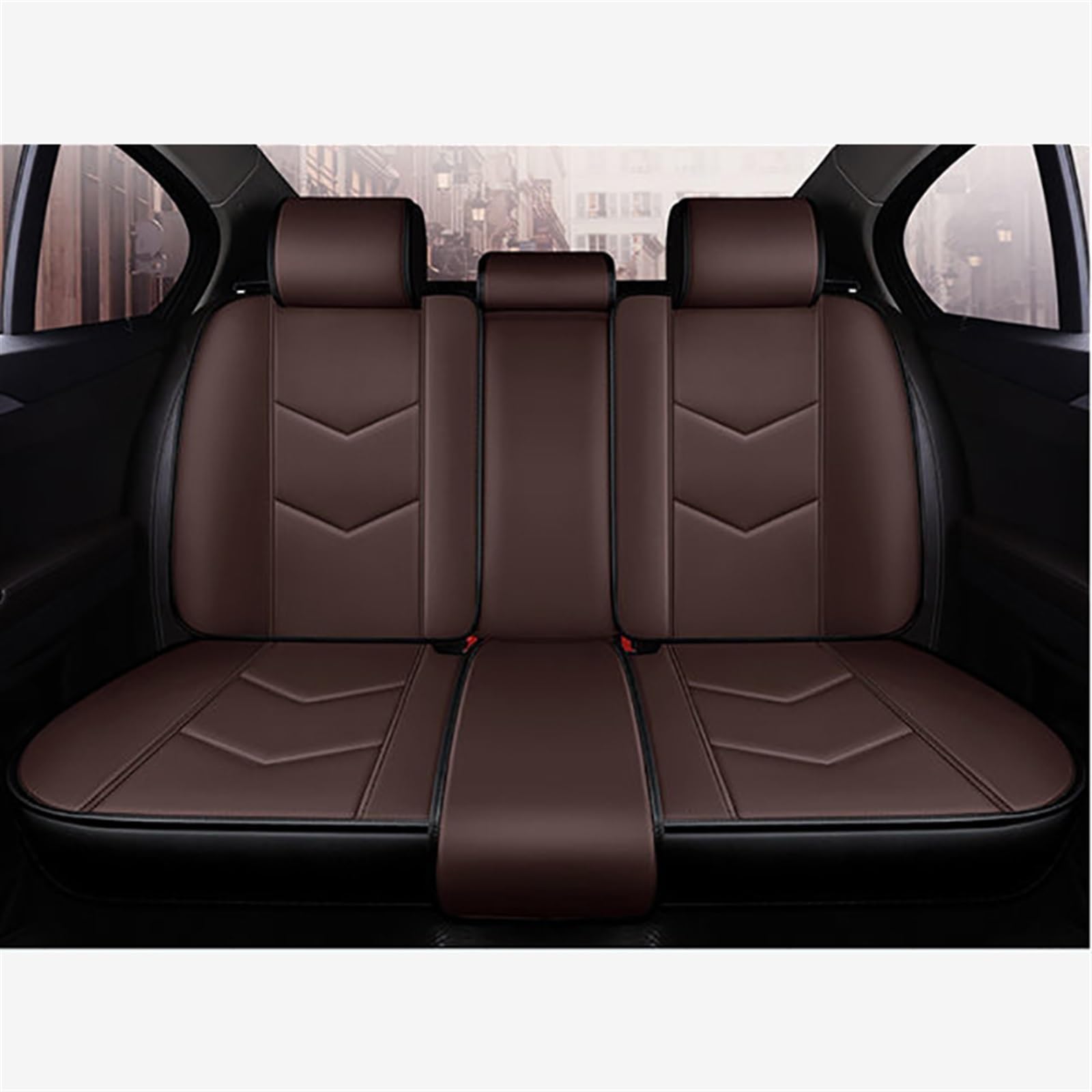 SZYNBQ Sitzschoner Kompatibel Mit Nissan Für Qashqai J11 J10 Für March Für Primera P12 Auto-Innensitzbezug-Schutz(B,3) von SZYNBQ