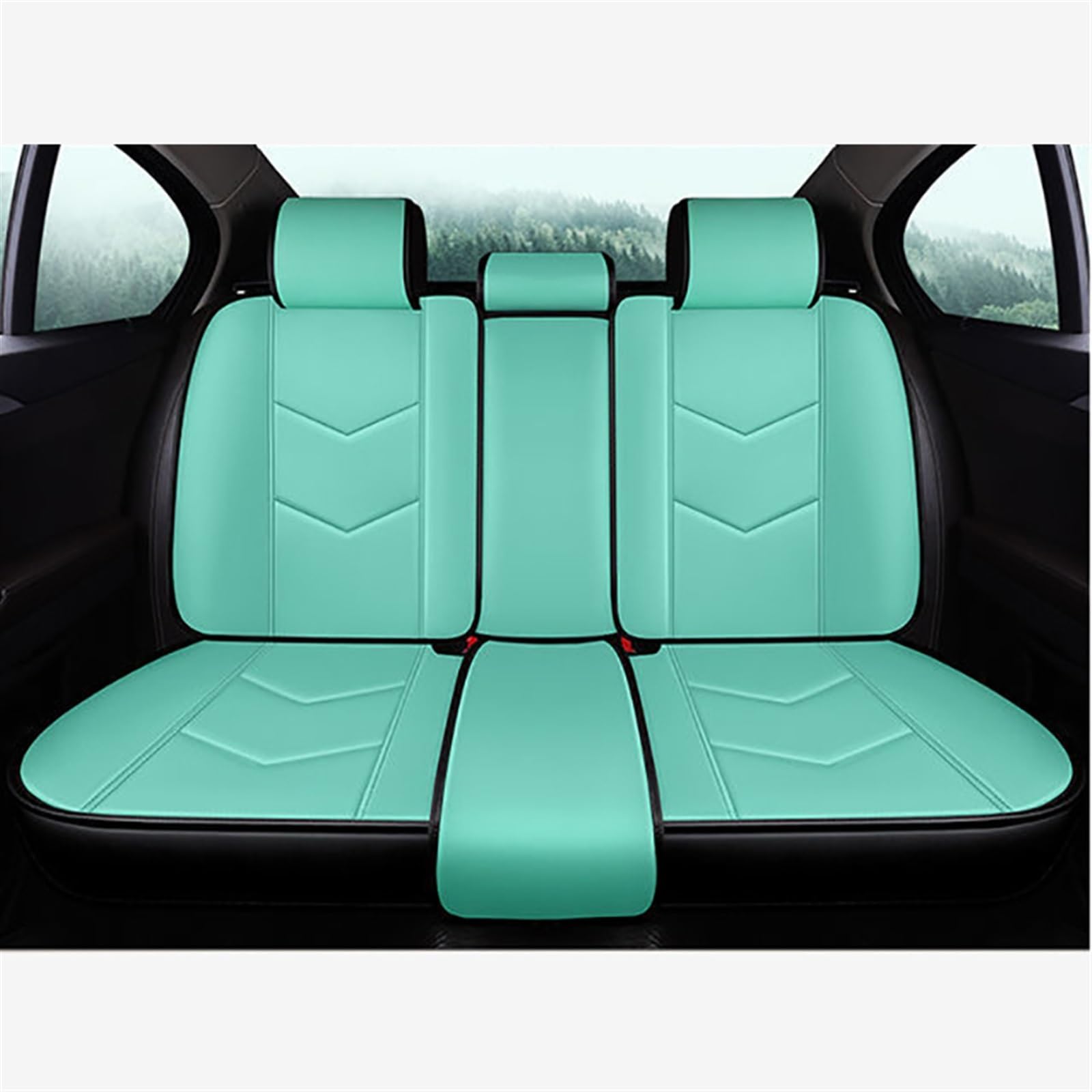 SZYNBQ Sitzschoner Kompatibel Mit Nissan Für Qashqai J11 J10 Für March Für Primera P12 Auto-Innensitzbezug-Schutz(B,4) von SZYNBQ