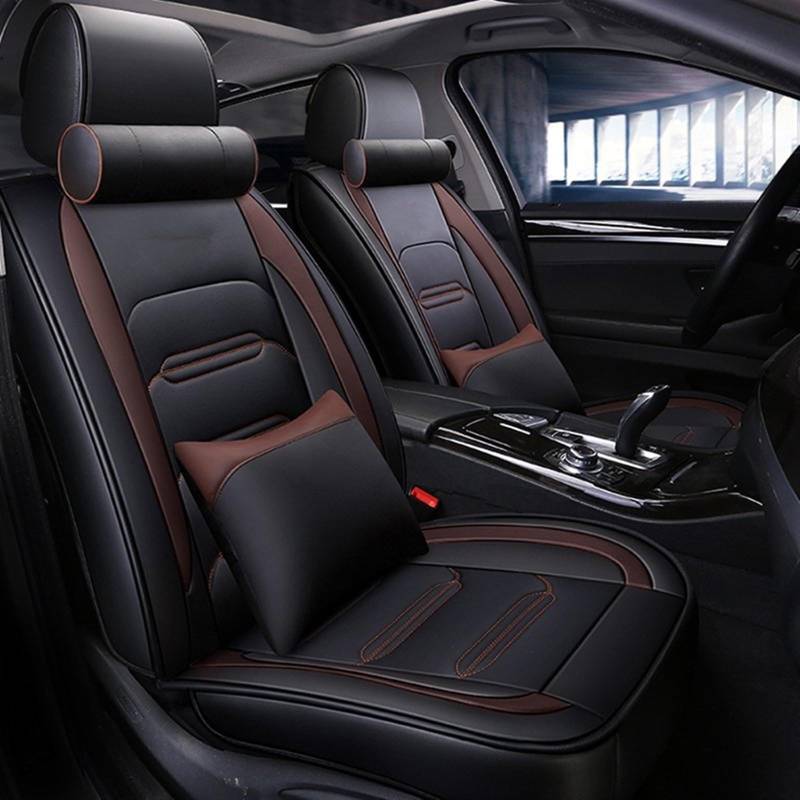 SZYNBQ Sitzschoner Kompatibel Mit Rolls-Royce Für Phantom Für Ghost. Auto-Innenraum, Wasserdichter Sitzschutz, Sitzkissen(3,with Pillow) von SZYNBQ