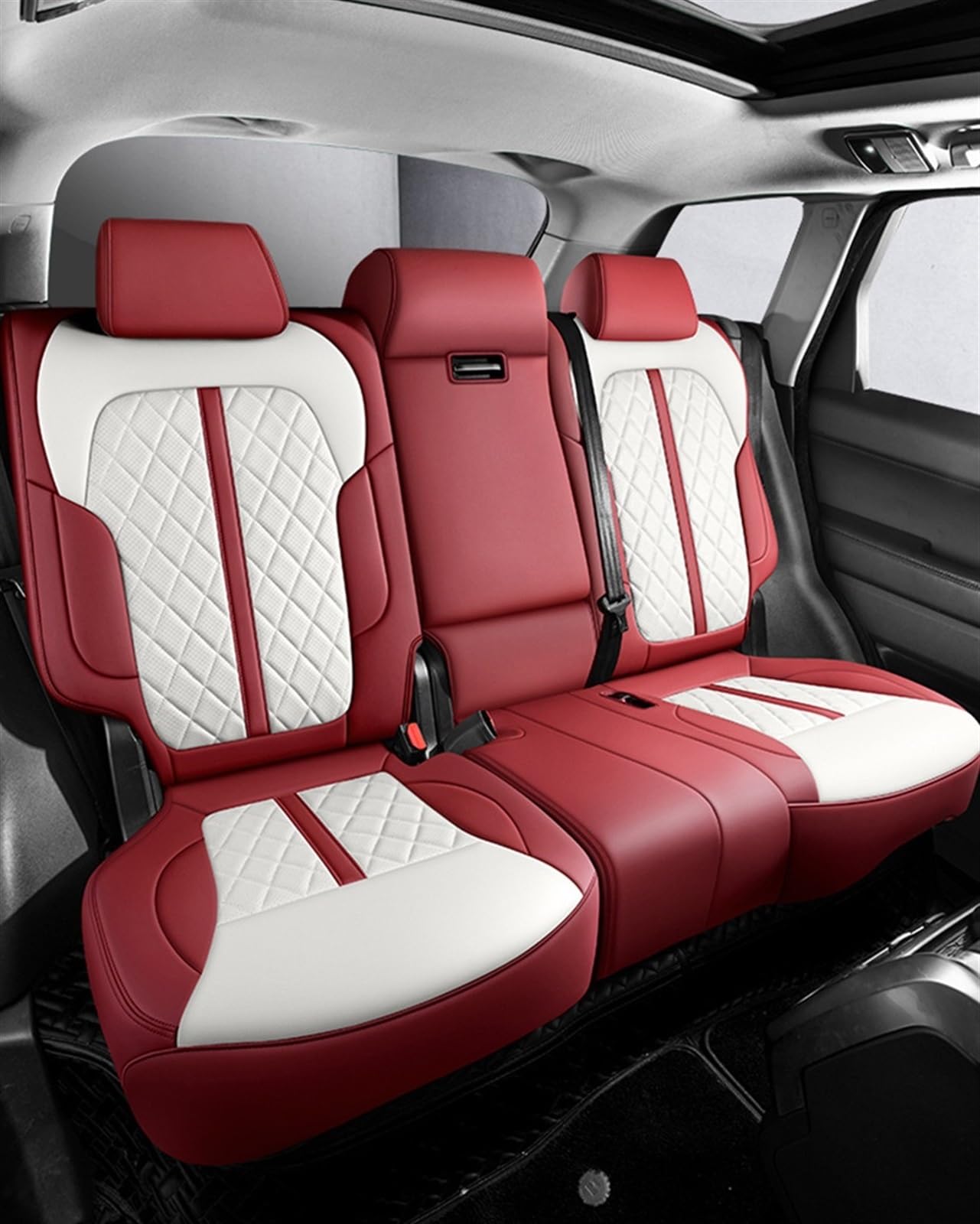 SZYNBQ Sitzschoner Kompatibel Mit TT MK2 2008 2009 2010 2011 2012 2013 2014 Auto-Innensitzbezug-Schutz Vier-Jahreszeiten-Sitzbezug(C,4) von SZYNBQ