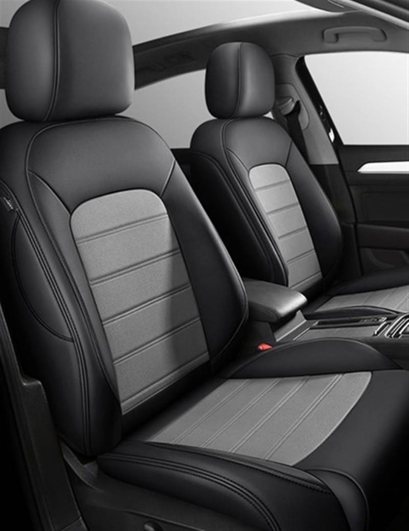 SZYNBQ Sitzschoner Kompatibel Mit Vw Für Golf 5 7 Für Tiguan Für Polo Cc Für Passat Auto Wasserdichter Antifouling-Innensitzbezugsschutz(5,3pcs) von SZYNBQ