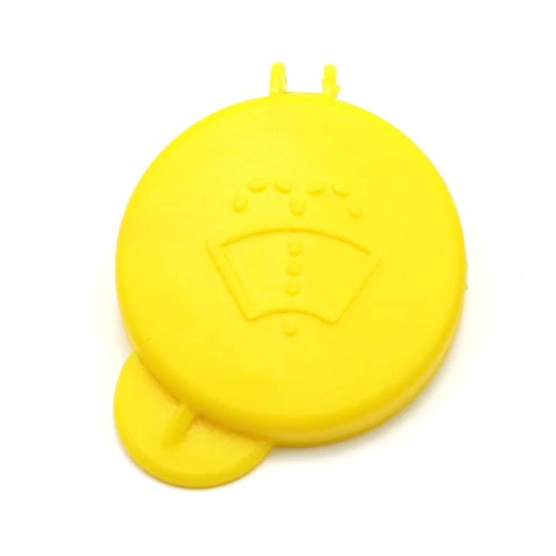 SZYNBQ wischwasser Kappe Kompatibel Mit Ford Für Fiesta MK6 2001–2008, Scheibenwischer-Waschflüssigkeitsbehälter, Tankdeckel, Waschabdeckung 1488251(Yellow) von SZYNBQ