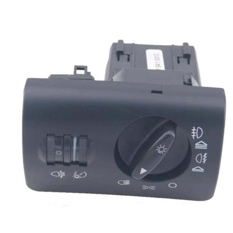 Scheinwerfer Nebel Lampe Schalter Kompatibel Mit A6 4B C5 Avant 2002 2003 2004 2005 Auto-Scheinwerferschalter, Nebelscheinwerfer-Knopfsteuerung, Elektrischer Scheinwerfer-Steuerschalter 4B1941531C von SZYNBQ