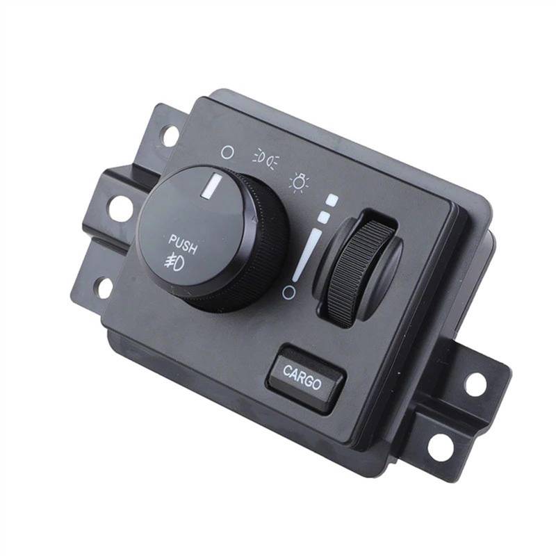 Scheinwerfer Nebel Lampe Schalter Kompatibel Mit Dodge Für Ram 1500 2500 2006–2009 Auto Scheinwerfer Control Schalter Scheinwerfer Schalter 56049637AC 56049636AC SW5317 1S7782 HLS1349(56049637AC) von SZYNBQ