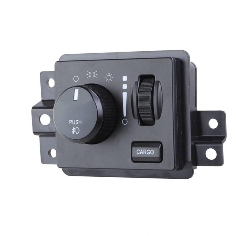 Scheinwerfer Nebel Lampe Schalter Kompatibel Mit Dodge Für Ram Für Dakota 2011 Autoscheinwerfer-Steuerschalter Scheinwerferschalter 56049637AC 56049636AC SW5317 1S7782 HLS1349(56049636AC) von SZYNBQ