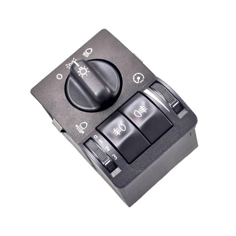 Scheinwerfer Nebel Lampe Schalter Kompatibel Mit Opel Für Zafira A 1999 2000 2001 2002 2003 2004 2005, Auto-Scheinwerferkopf, Nebelscheinwerfer, Lichtsteuerungsschalterknopf, Autoteile 90437440 von SZYNBQ