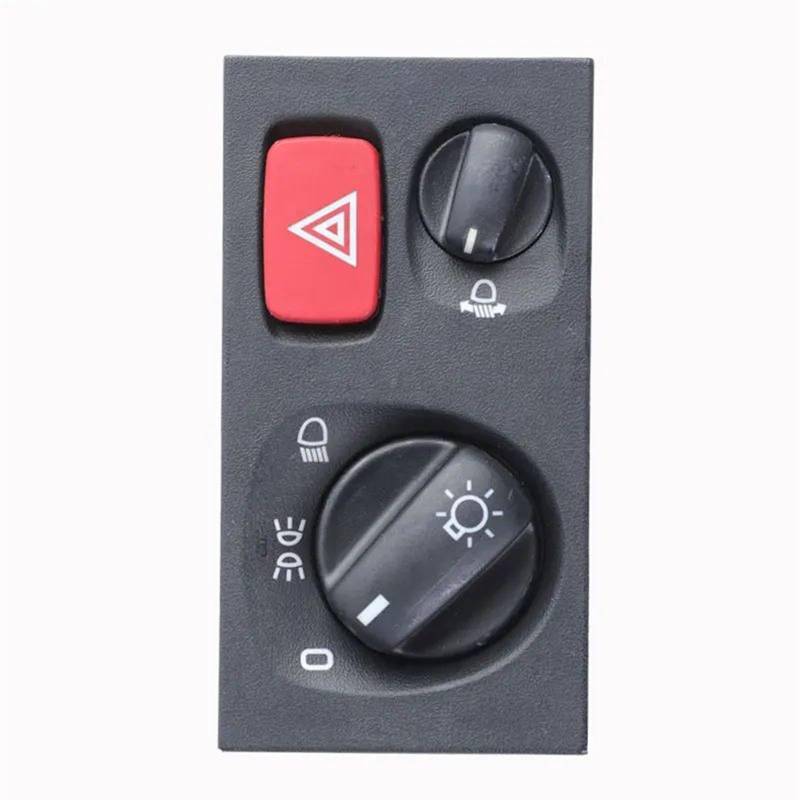 Scheinwerfer Nebel Lampe Schalter Kompatibel Mit Scania Für PGRT-Serie Autoscheinwerfer-Nebelscheinwerfer-Steuerschalter 1540672 1540673(1540673) von SZYNBQ