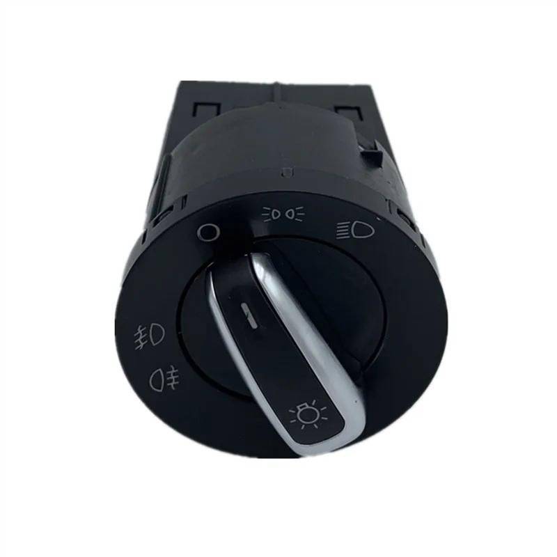 Scheinwerfer Nebel Lampe Schalter Kompatibel Mit VW Für Bora 1998–2005 Für Golf Für J&etta Mk4 1997–2005 Auto-Scheinwerfer-Nebelscheinwerfer-Lampen-Steuerschalter Scheinwerferschalter 6RD941531 von SZYNBQ