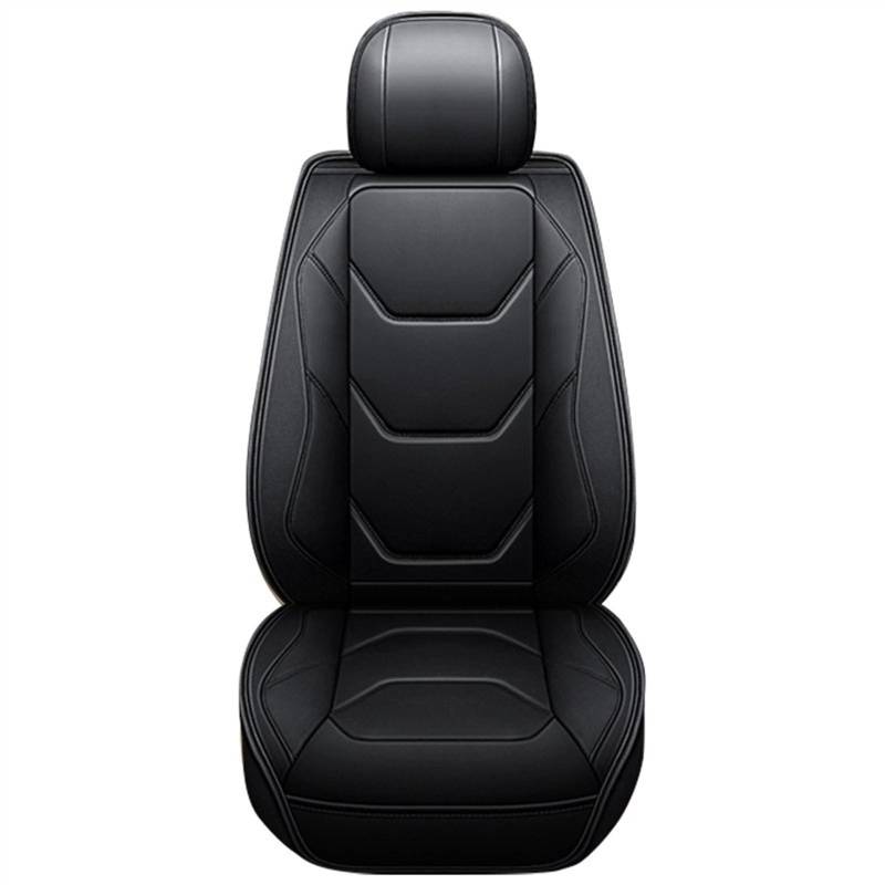 Sitzschoner 1 Stücke Auto Sitz Abdeckung PU Universal Vordersitzbezüge Zubehör Sitz Zurück Kissen Protetor Auto Innen Teile(2) von SZYNBQ