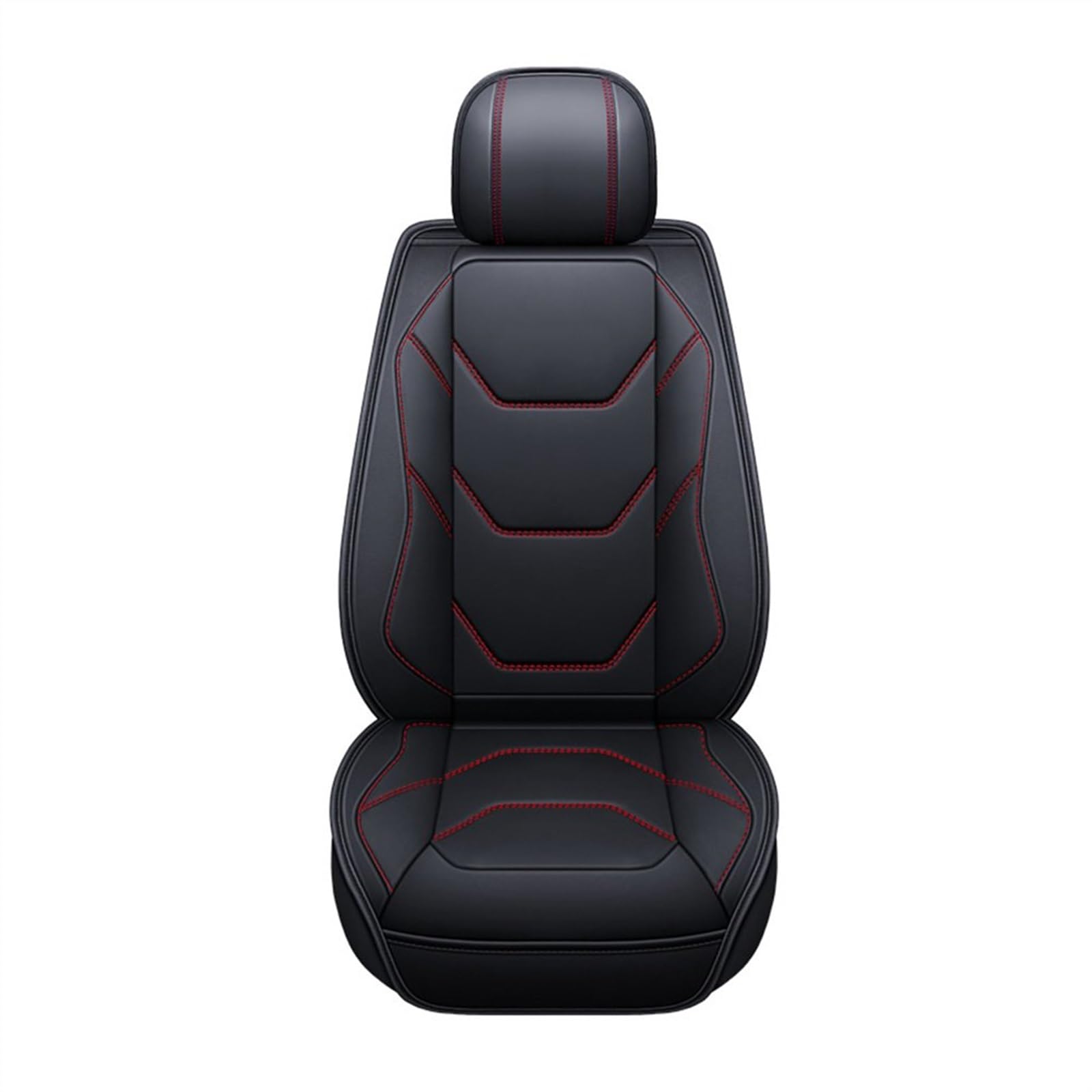 Sitzschoner 1 Stücke Auto Sitz Abdeckung PU Universal Vordersitzbezüge Zubehör Sitz Zurück Kissen Protetor Auto Innen Teile(3) von SZYNBQ