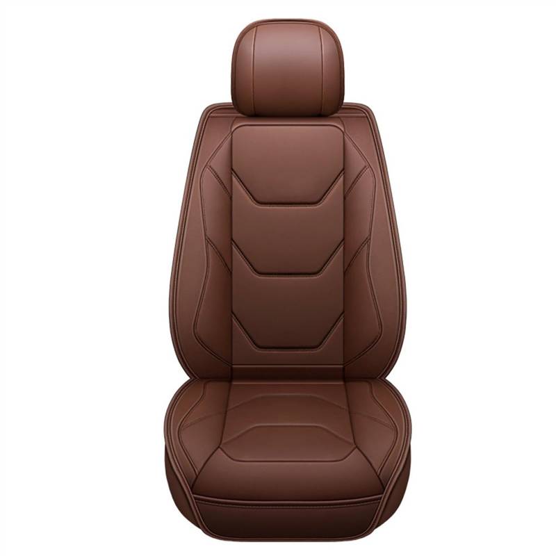 Sitzschoner 1 Stücke Auto Sitz Abdeckung PU Universal Vordersitzbezüge Zubehör Sitz Zurück Kissen Protetor Auto Innen Teile(5) von SZYNBQ