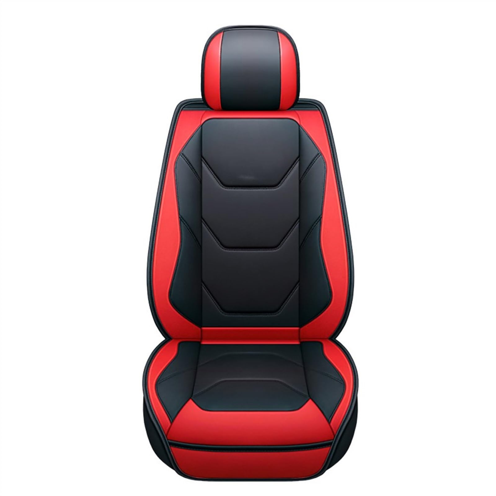 Sitzschoner 1 Stücke Auto Sitz Abdeckung PU Universal Vordersitzbezüge Zubehör Sitz Zurück Kissen Protetor Auto Innen Teile(6) von SZYNBQ